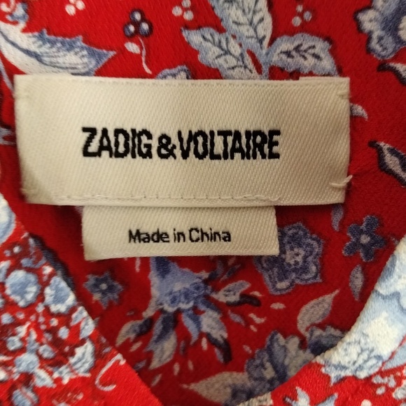 Zadig Voltaire Cookis Flowers field Romper Size XS - Picture 7 of 10